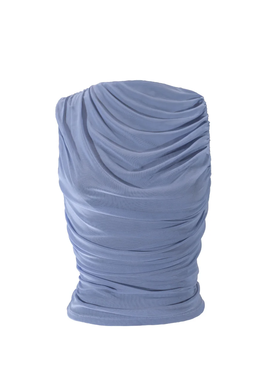 Sleeveless Ruched Top