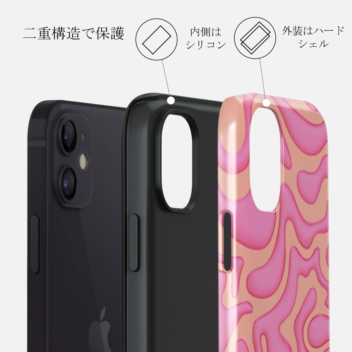 Popsicle - iPhone 12 ケース