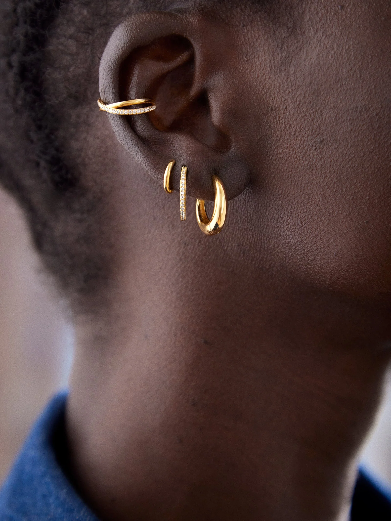 Annalise 14K Gold Earrings - 14K Gold