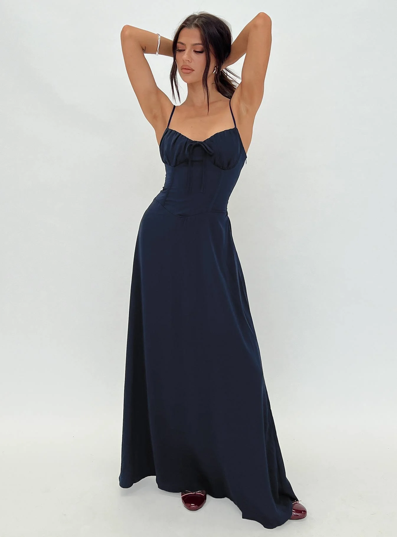 Members Only Maxi Dress Navy