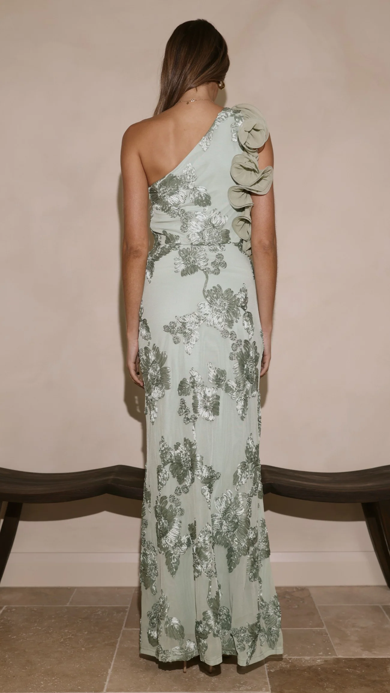 Darlee Maxi Dress - Sage Floral