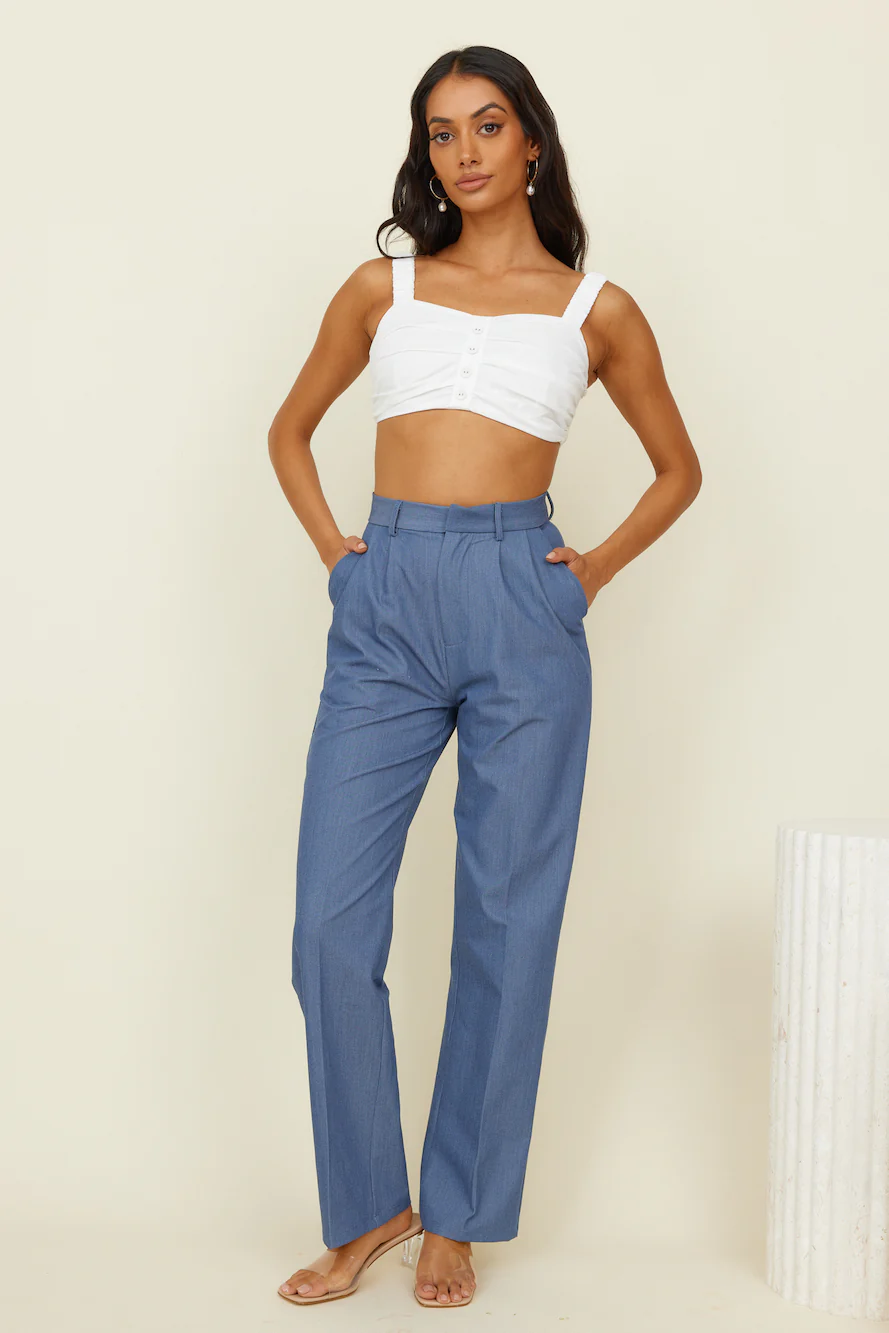 Twin Flame Pants Blue