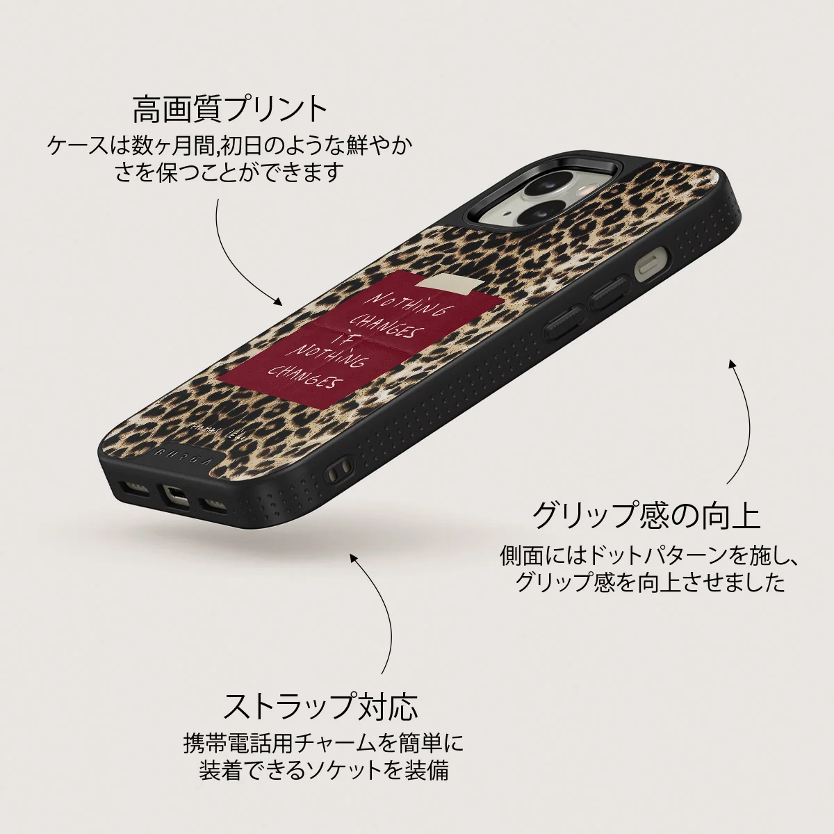 Nothing Changes - iPhone 13 ケース
