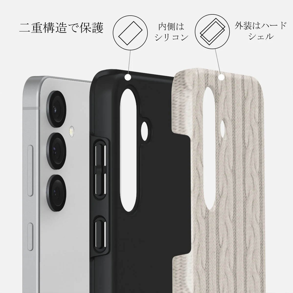 Polar - Samsung Galaxy S25 ケース