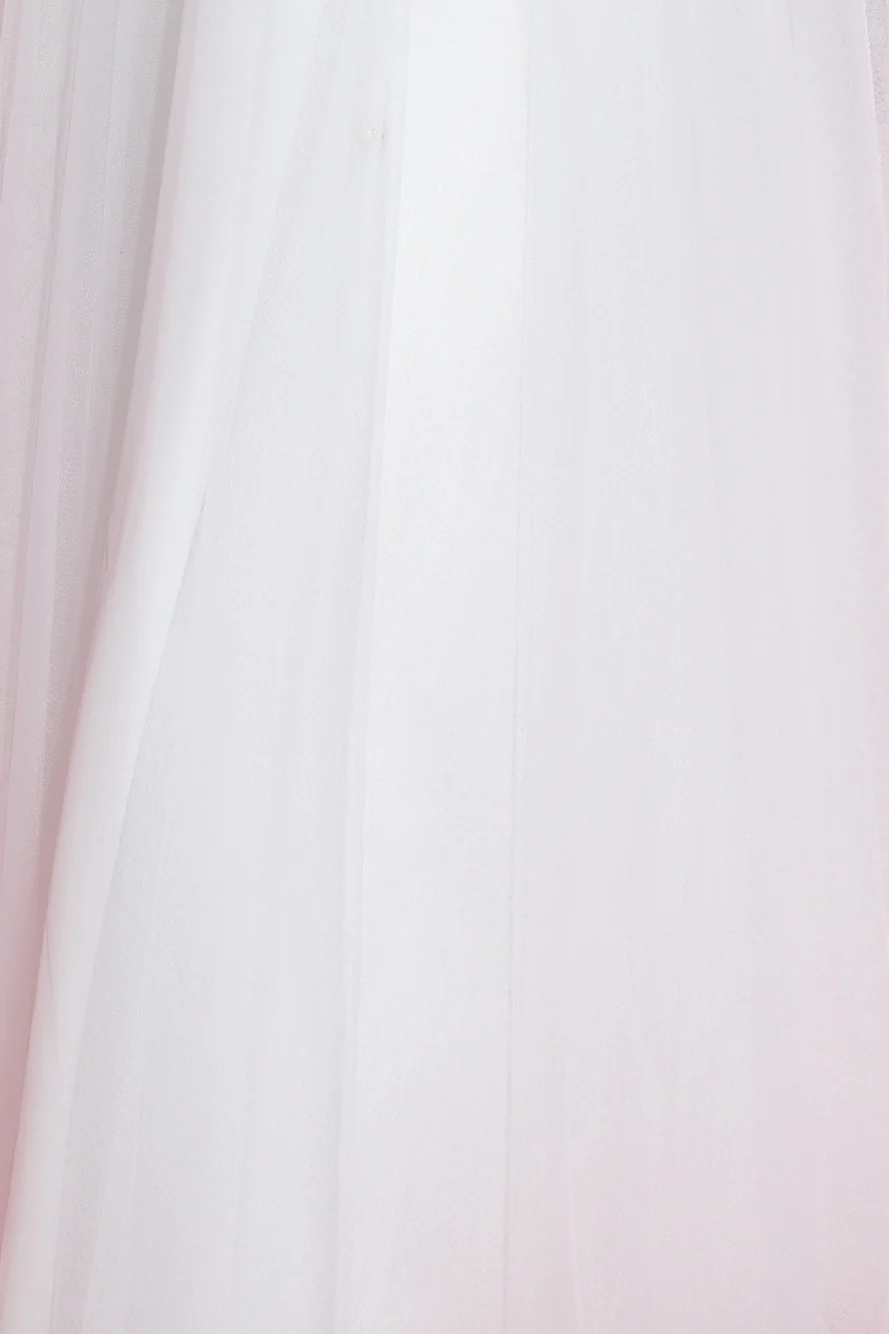 Bells Are Ringing Tulle Midi Dress White - luluinthesky