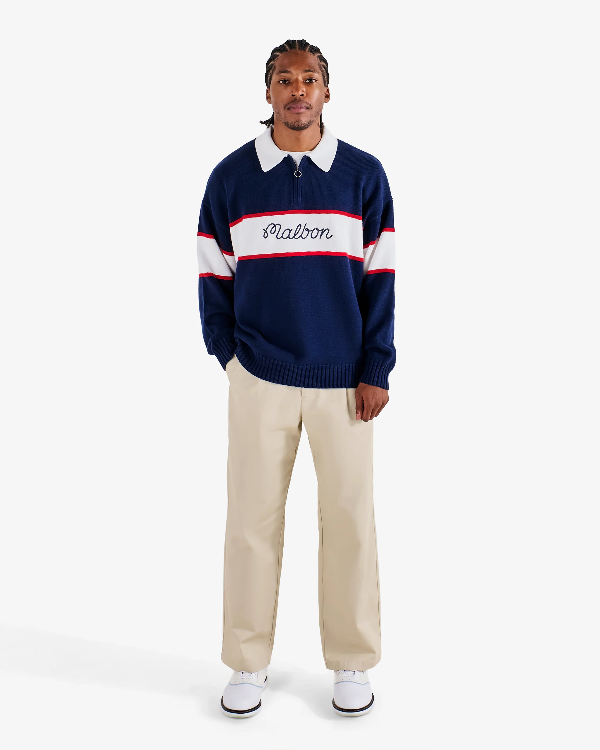 Bennett Knit Polo Sweater