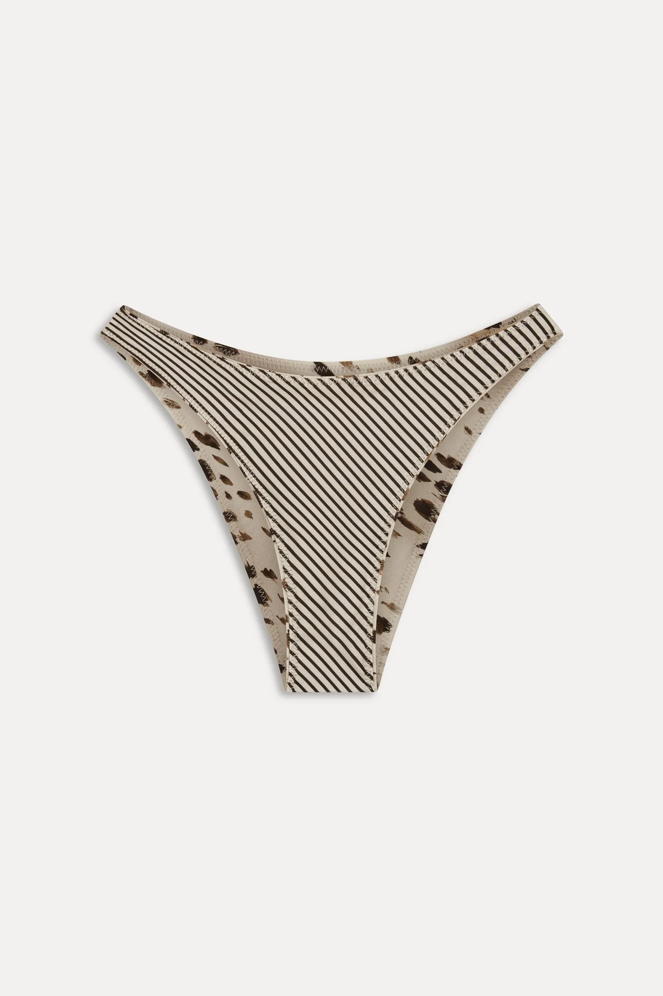 x JENNIE Dove Reversible Bikini Bottom - Marrakesh
