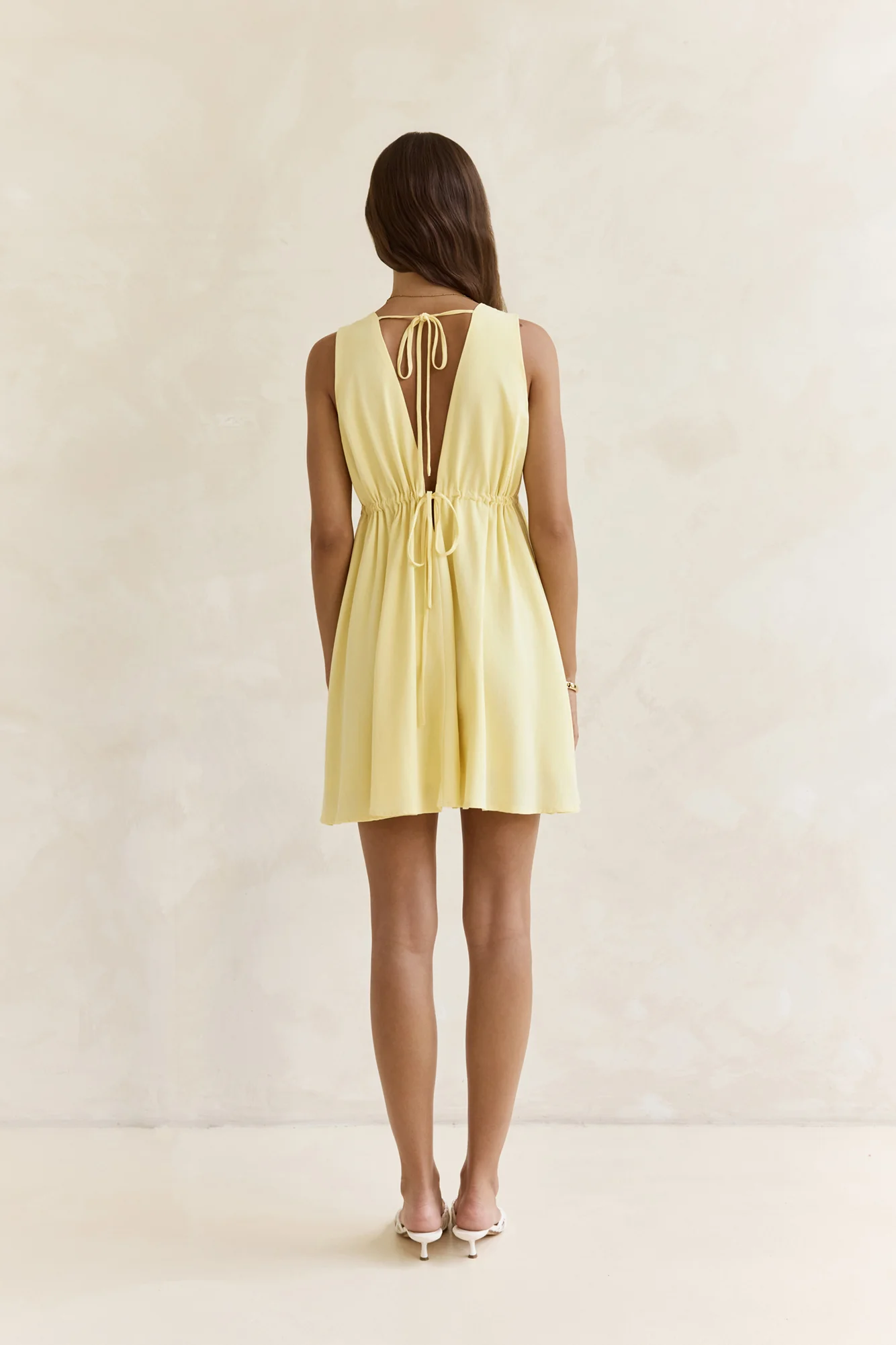 Spritz Of The Sun Mini Dress Yellow - luluinthesky