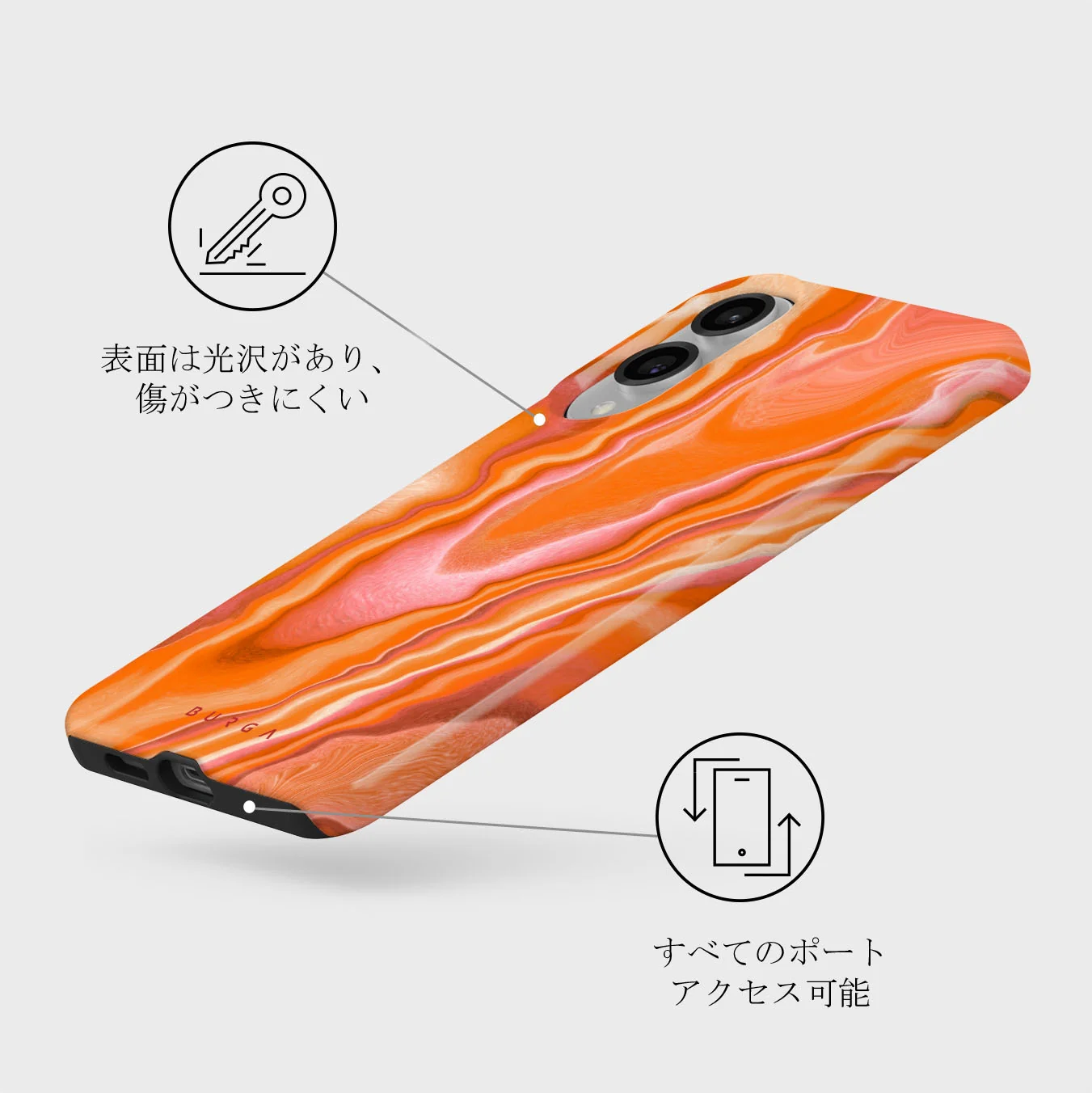 Retro Glow - Samsung Galaxy S25 Edge ケース