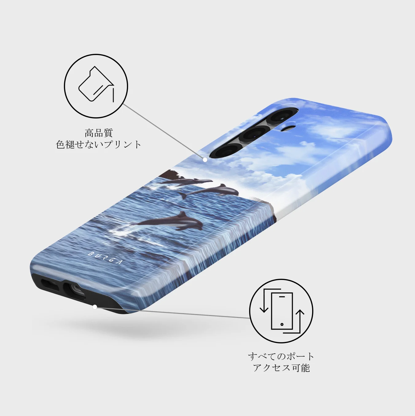 Retro Splash - Samsung Galaxy S25 Plus ケース