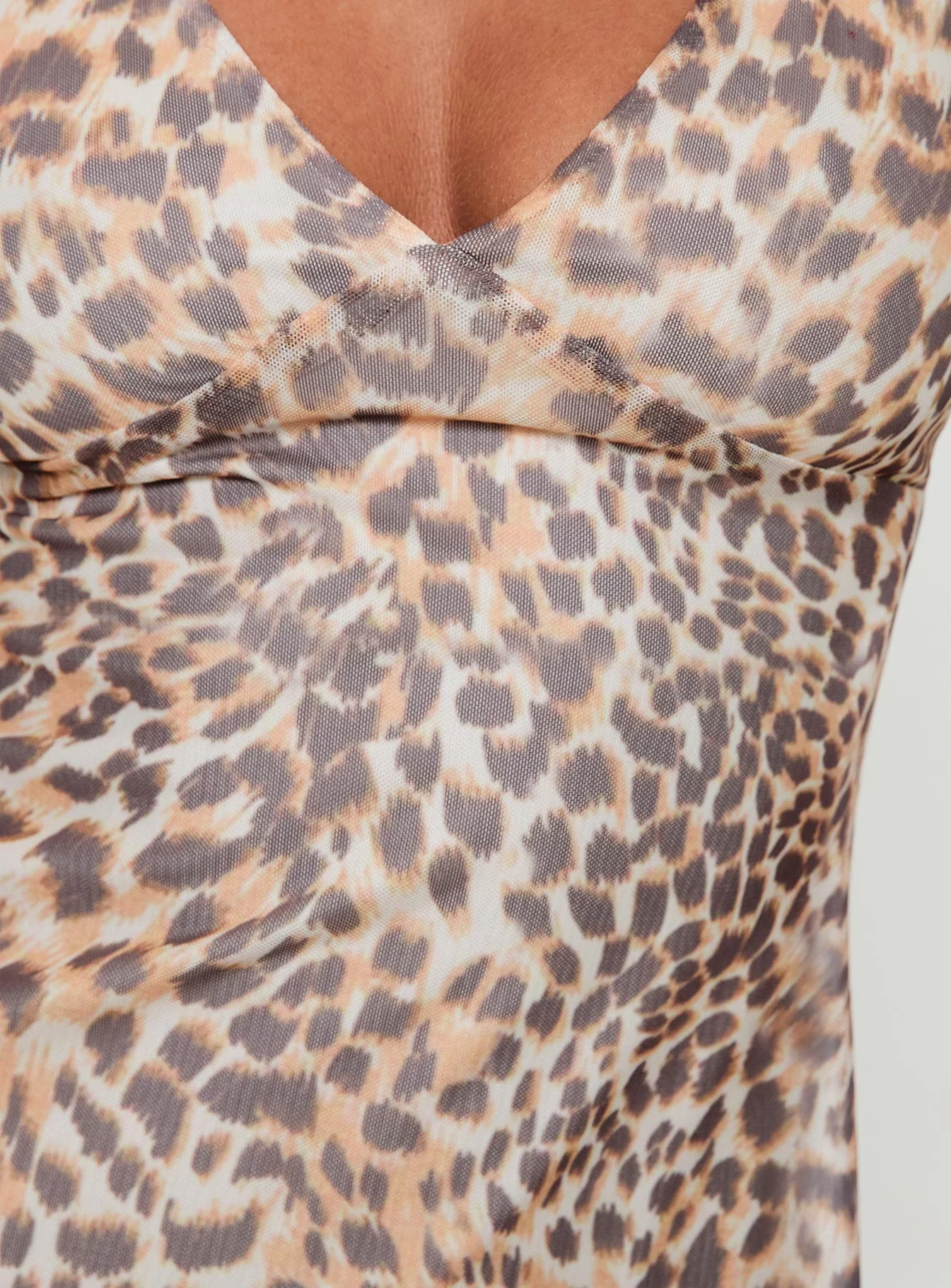 Zuba Mini Dress Leopard - FASHION NOB