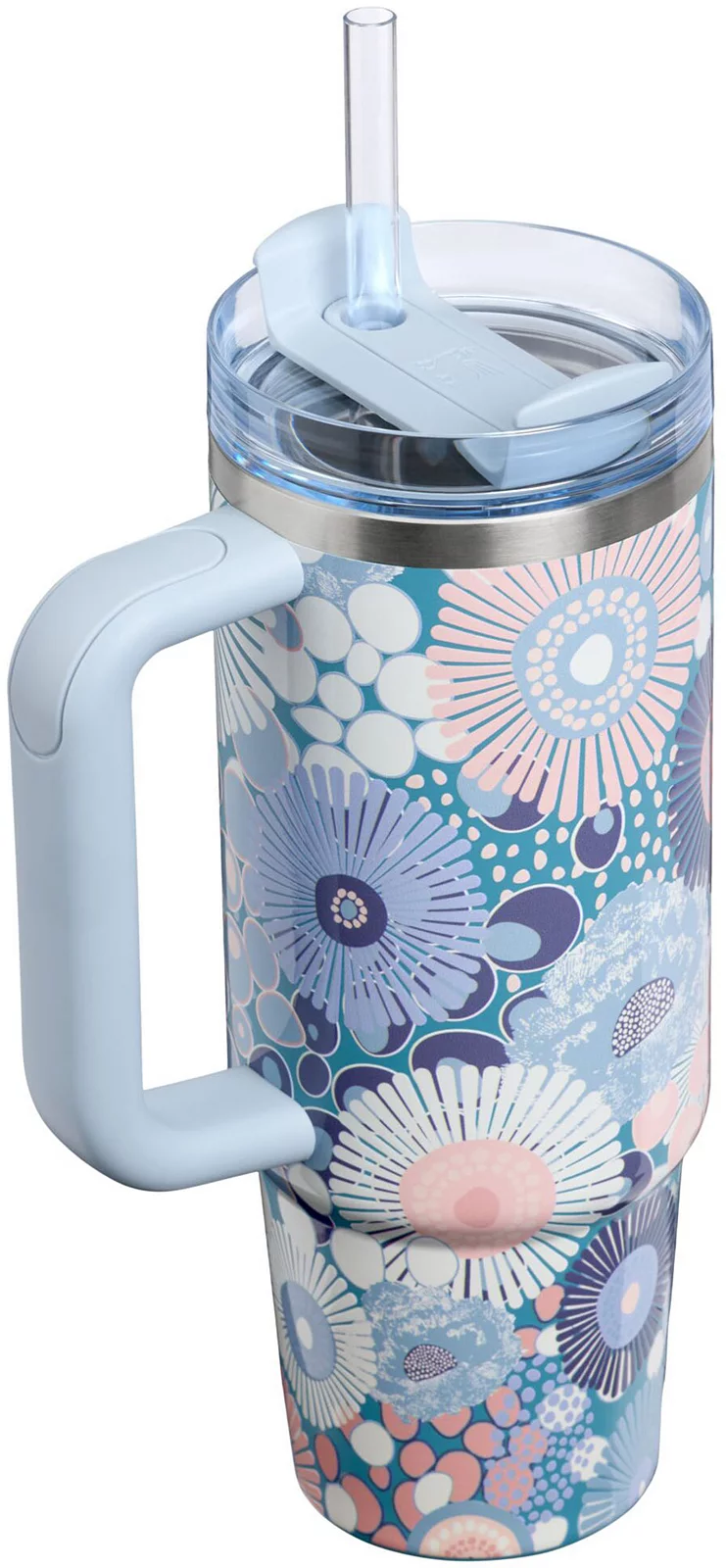 Stanley 30 oz. Quencher H2.0 FlowState Tumbler - Blue Dream Wildflower