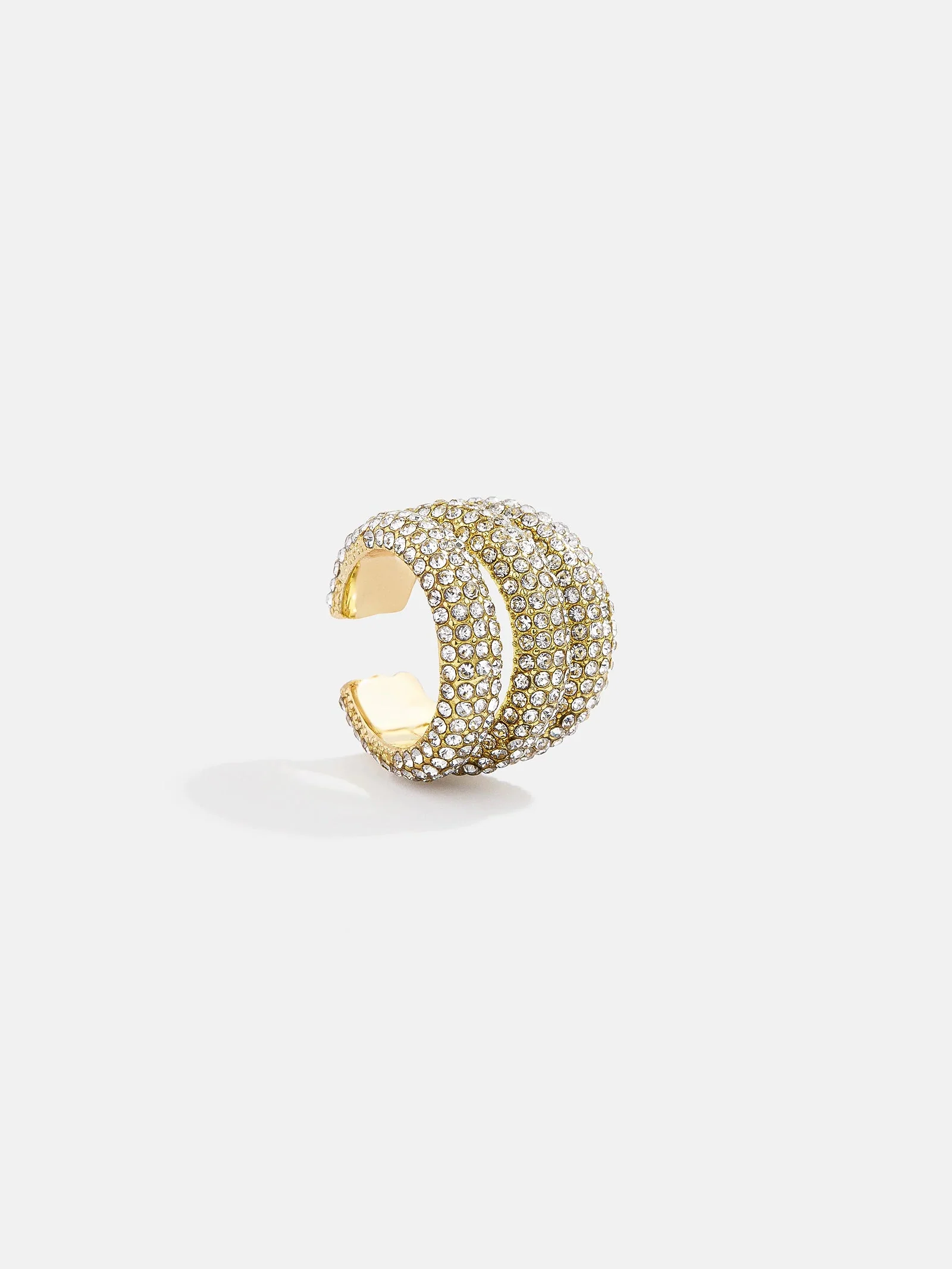 Jenny Ear Cuff - Gold/Pavé