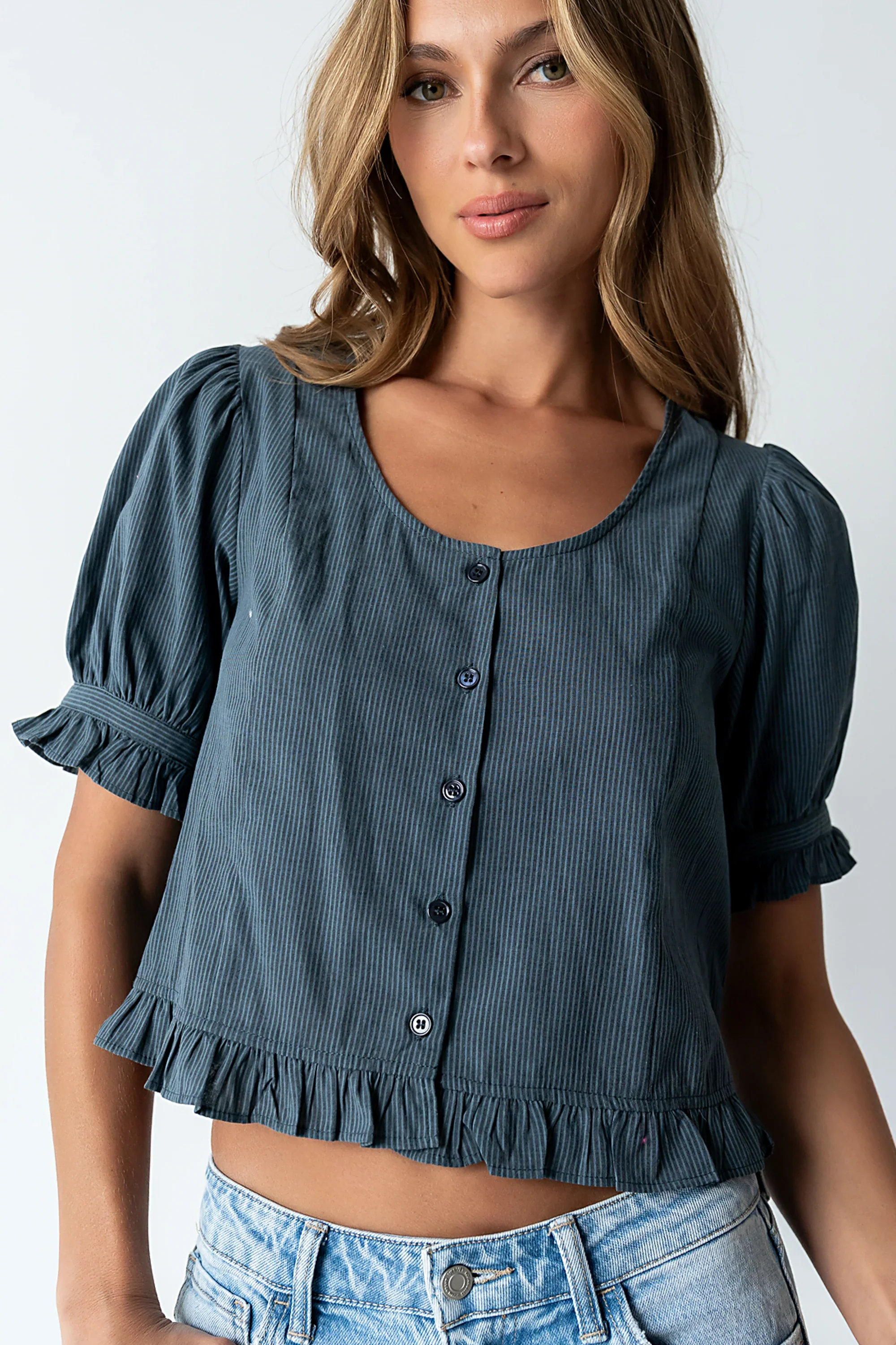Josephine Striped Blouse