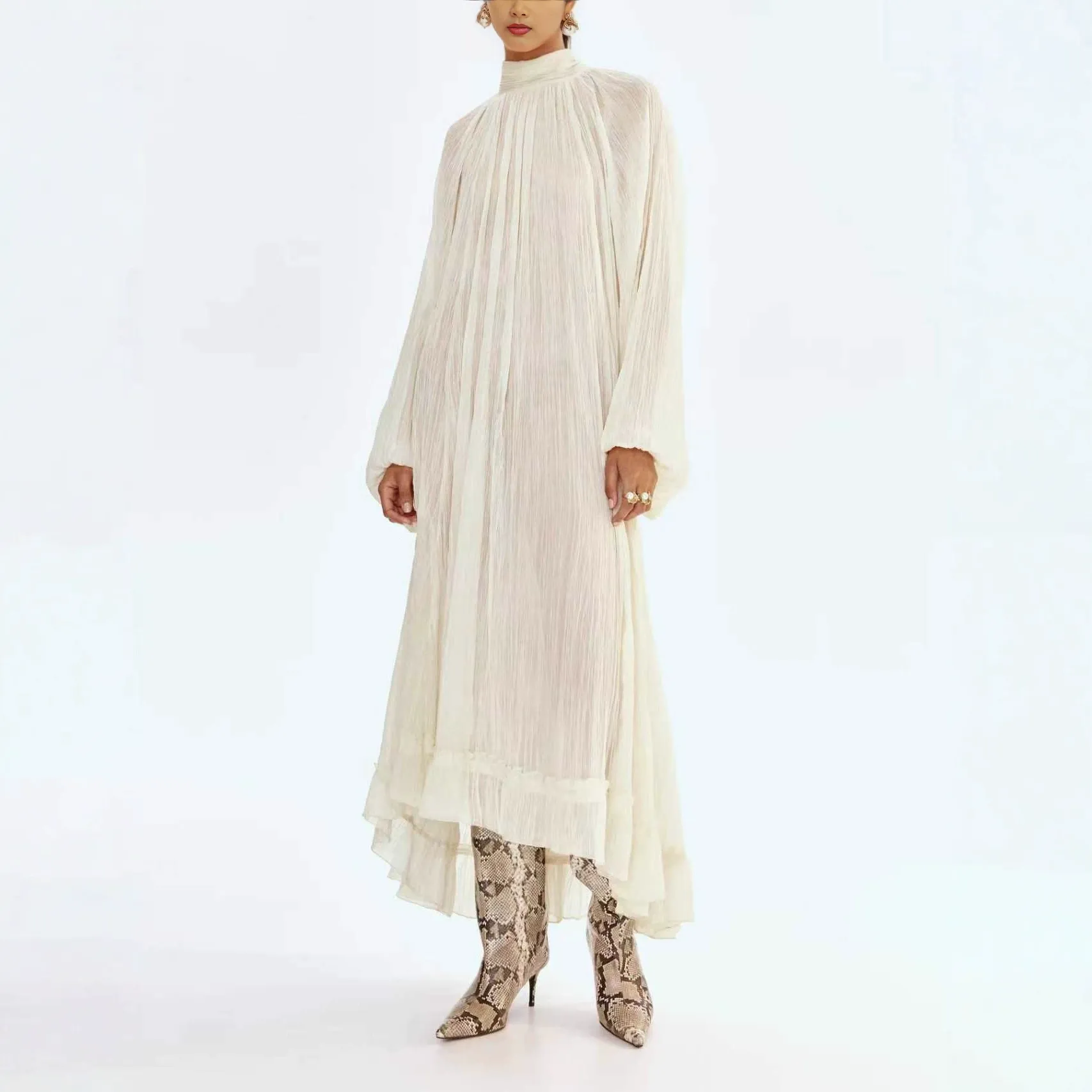 Melody Floral Lace Sheer Maxi Dress