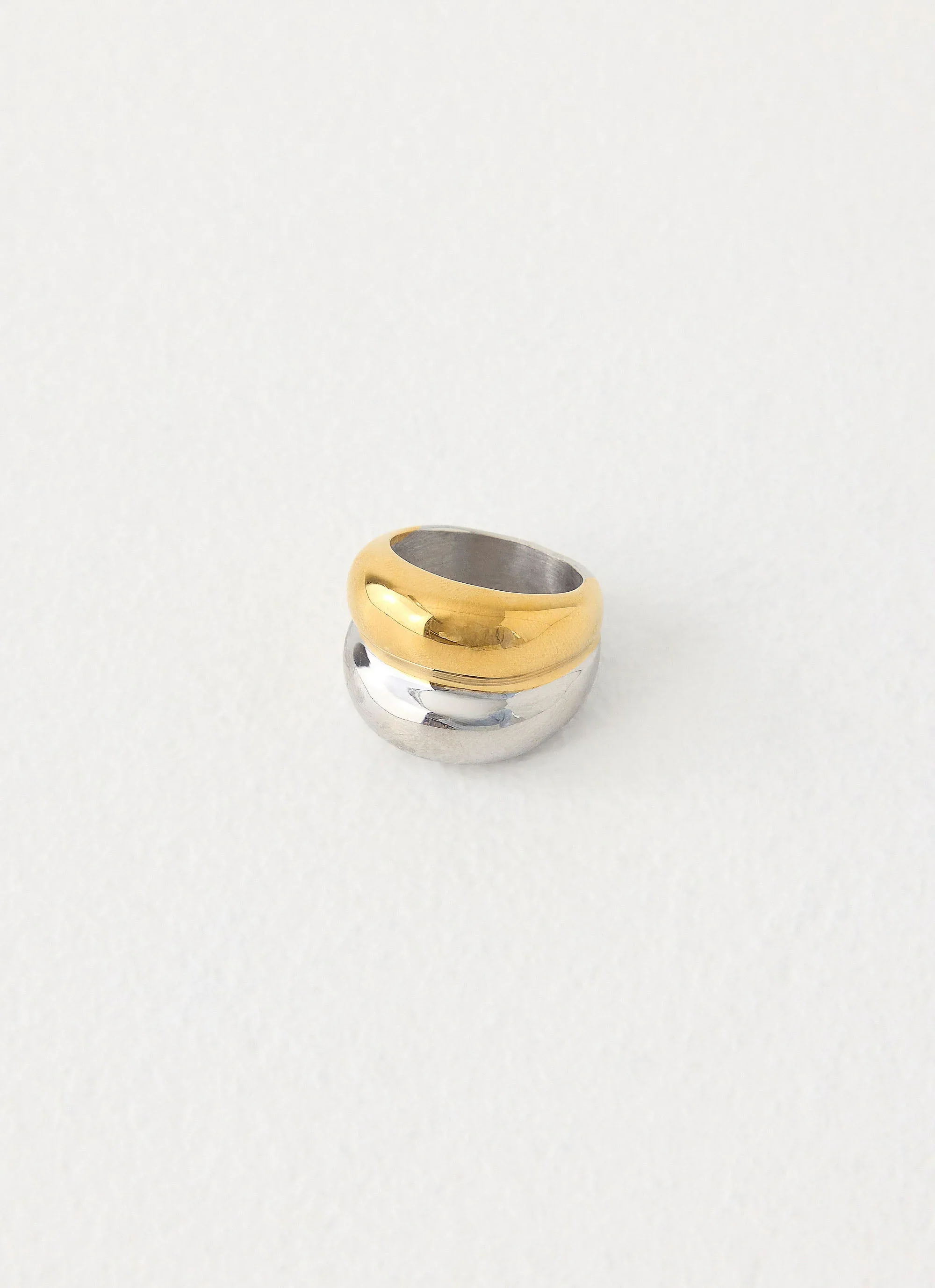 Hushed Tone Ring - Gold/Silver