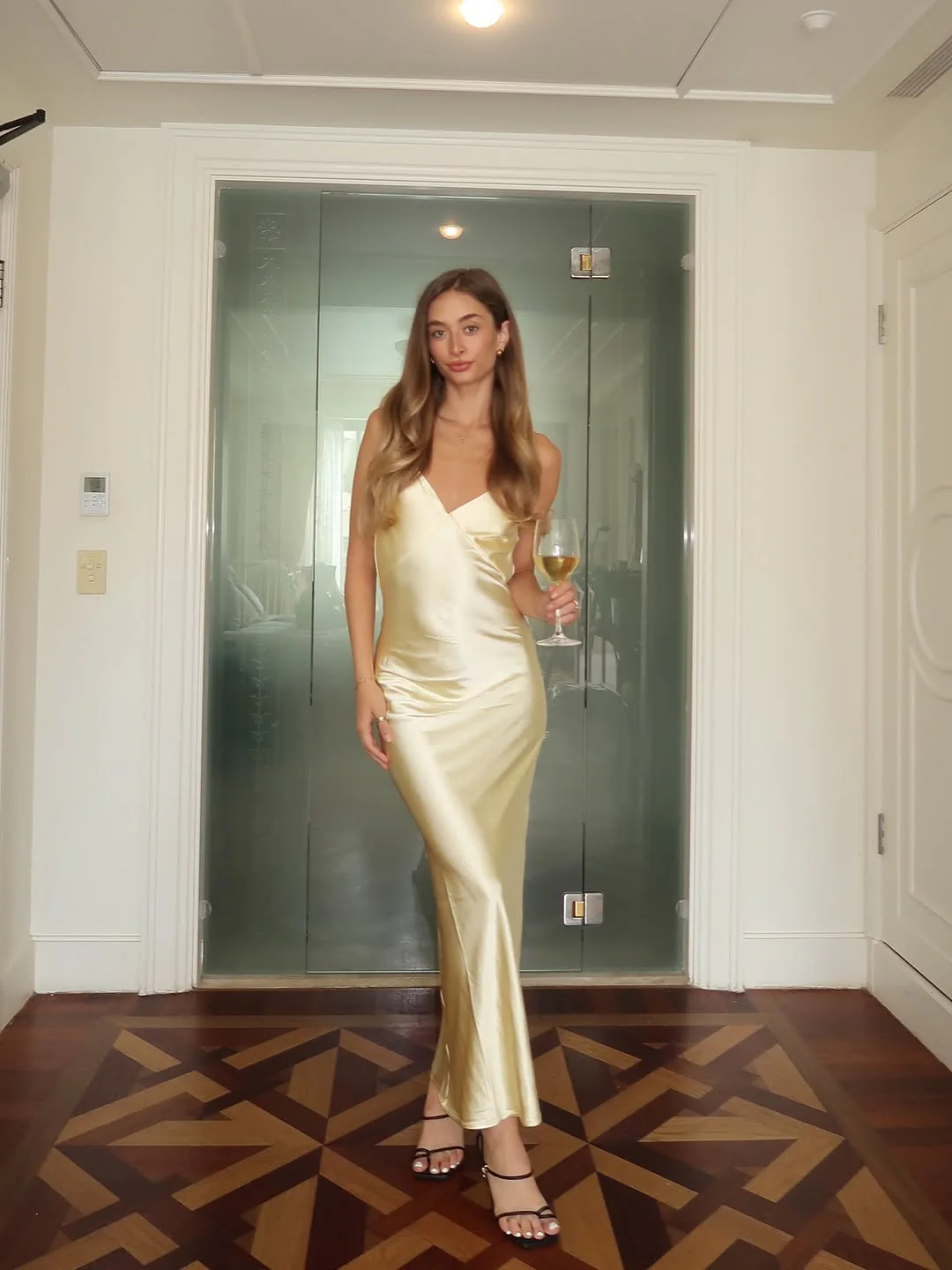 Ziah Maxi Dress - Lemon