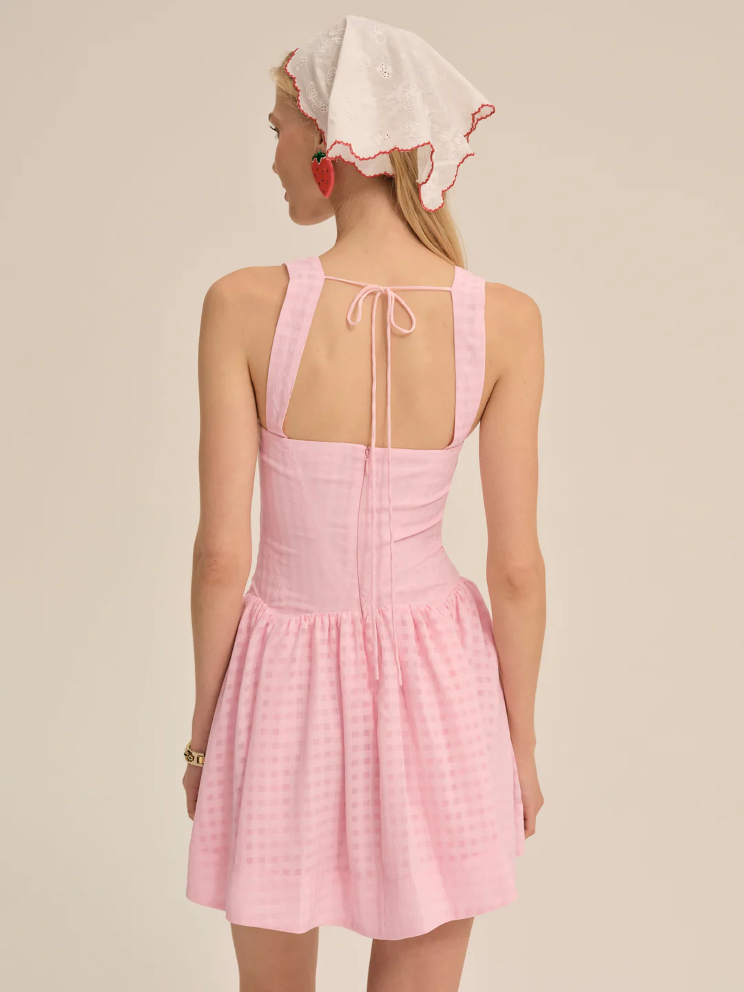Ginny Gingham Mini Dress