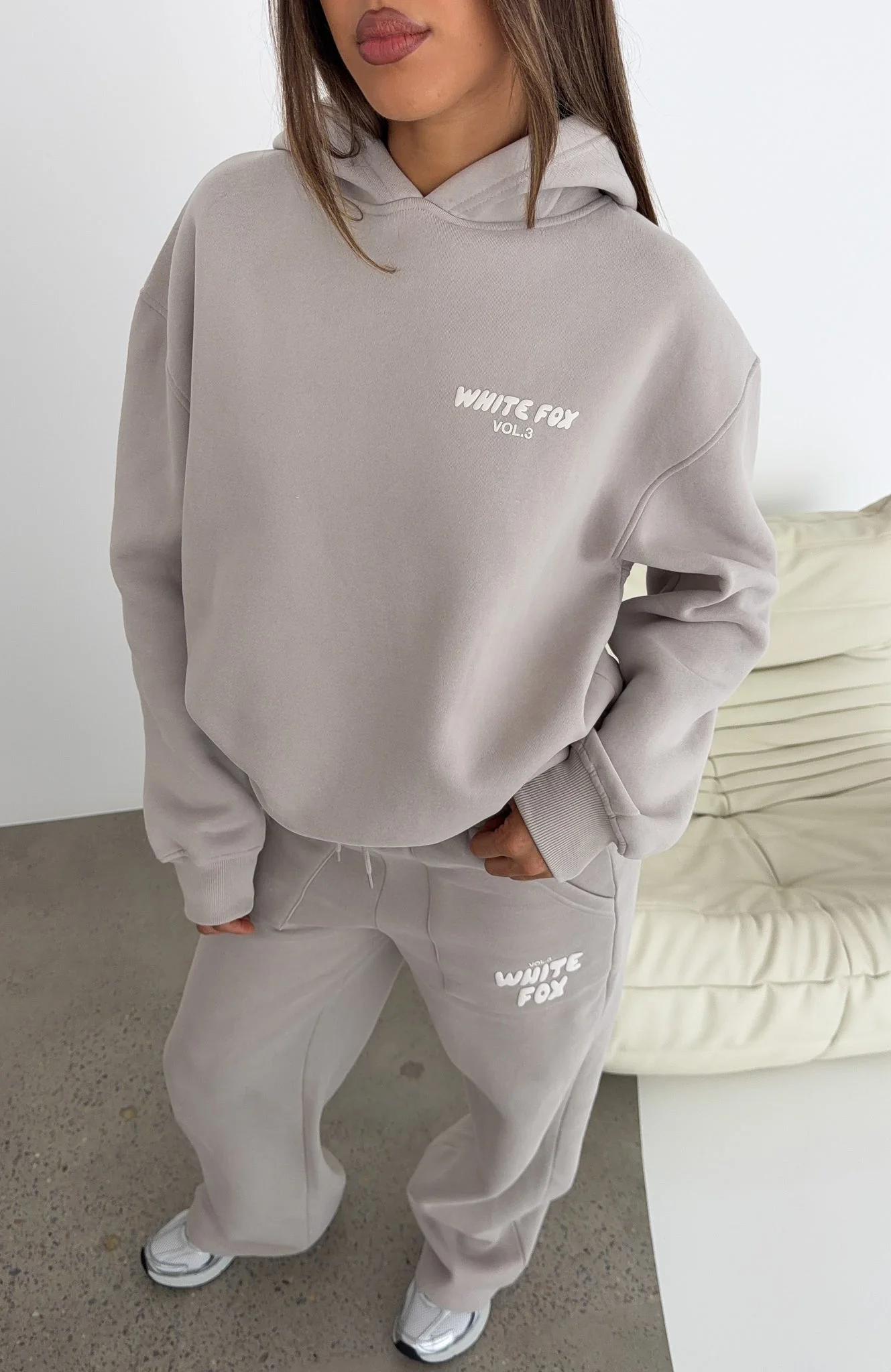 Offstage Wide Leg Sweatpants Moon