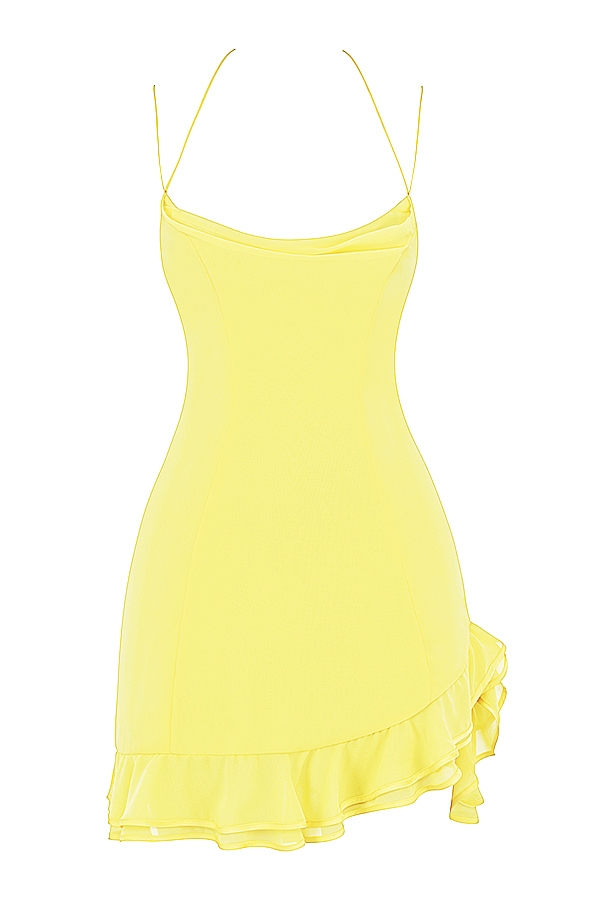 Buttercup Ruffle Mini Dress
