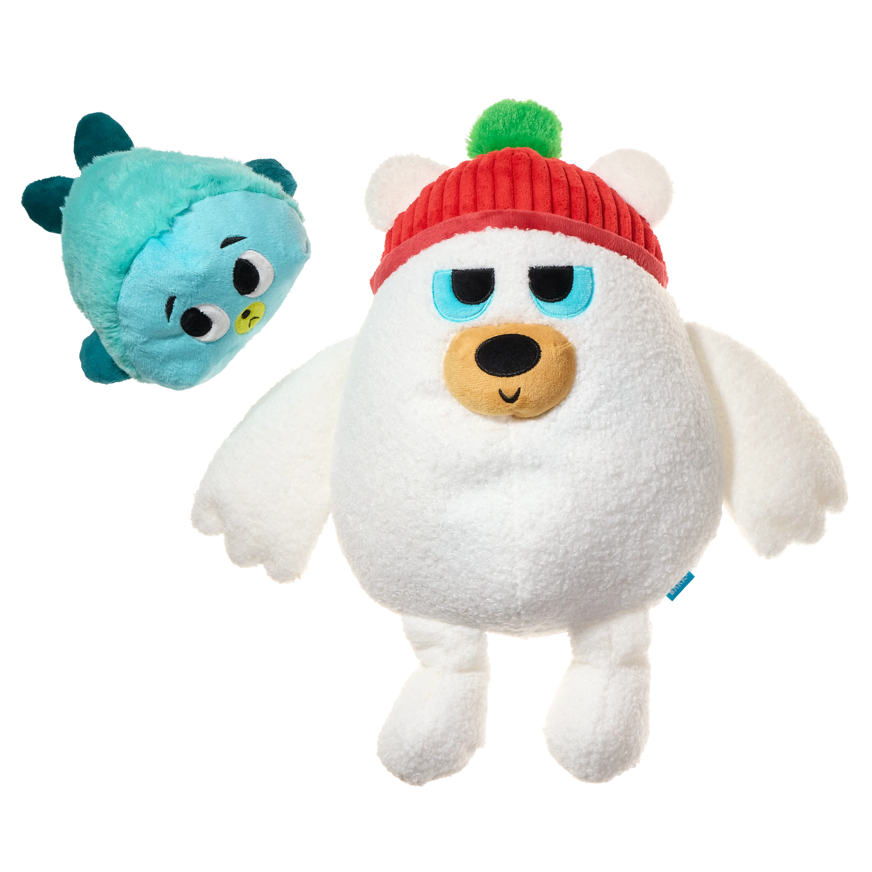Polar Bear Vortex Plush 2-in-1 Rip and Reveal + Extra-Large Dog Toy
