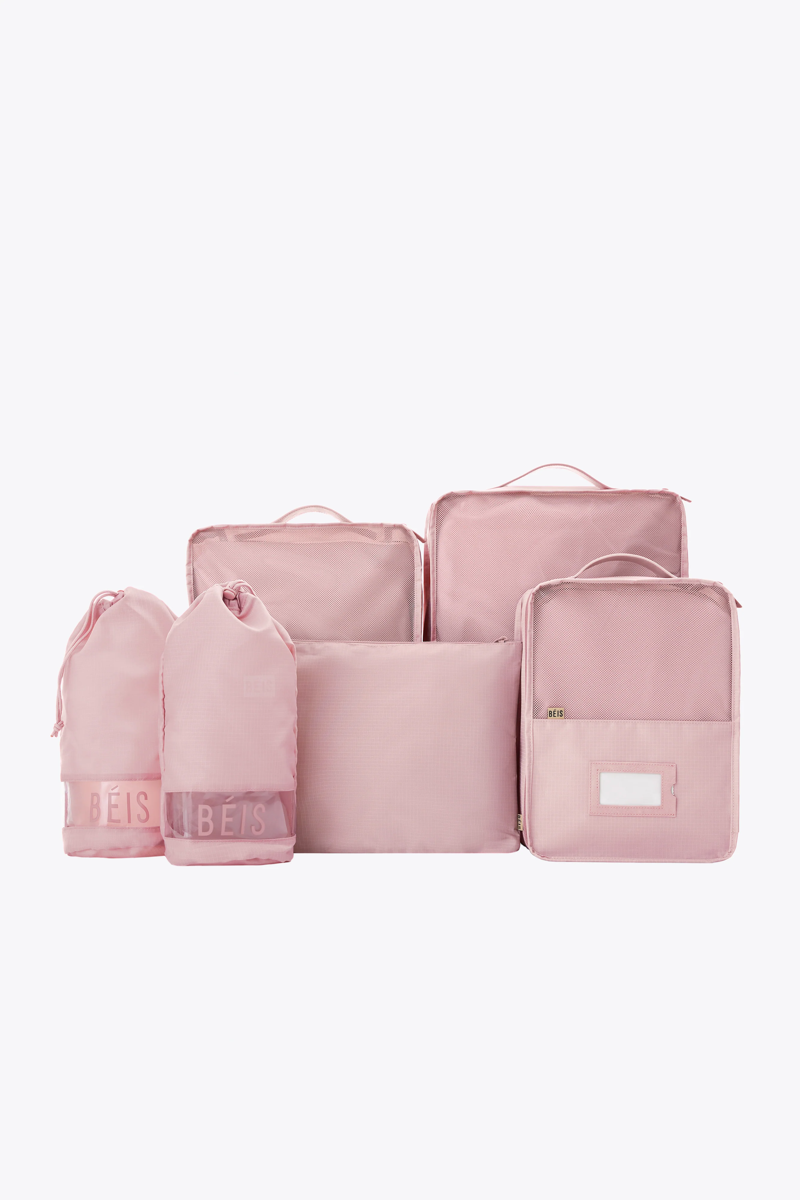 BEIS 'The Packing Cubes in Atlas Pink