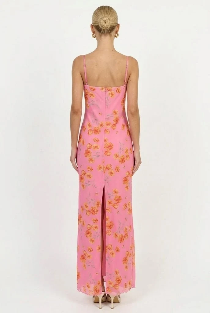 Floral Fantasy Lace Maxi Dress