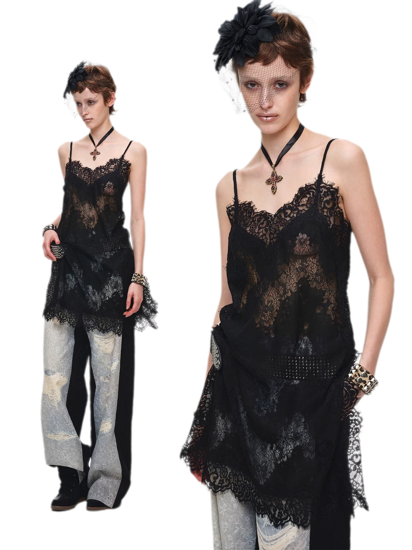 Lace Slip Dress