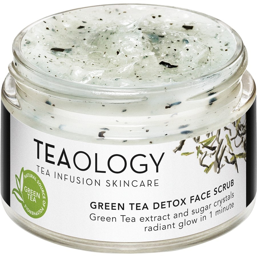 Teaology Pielęgnacja twarzy Detox Face Scrub Zielona herbata