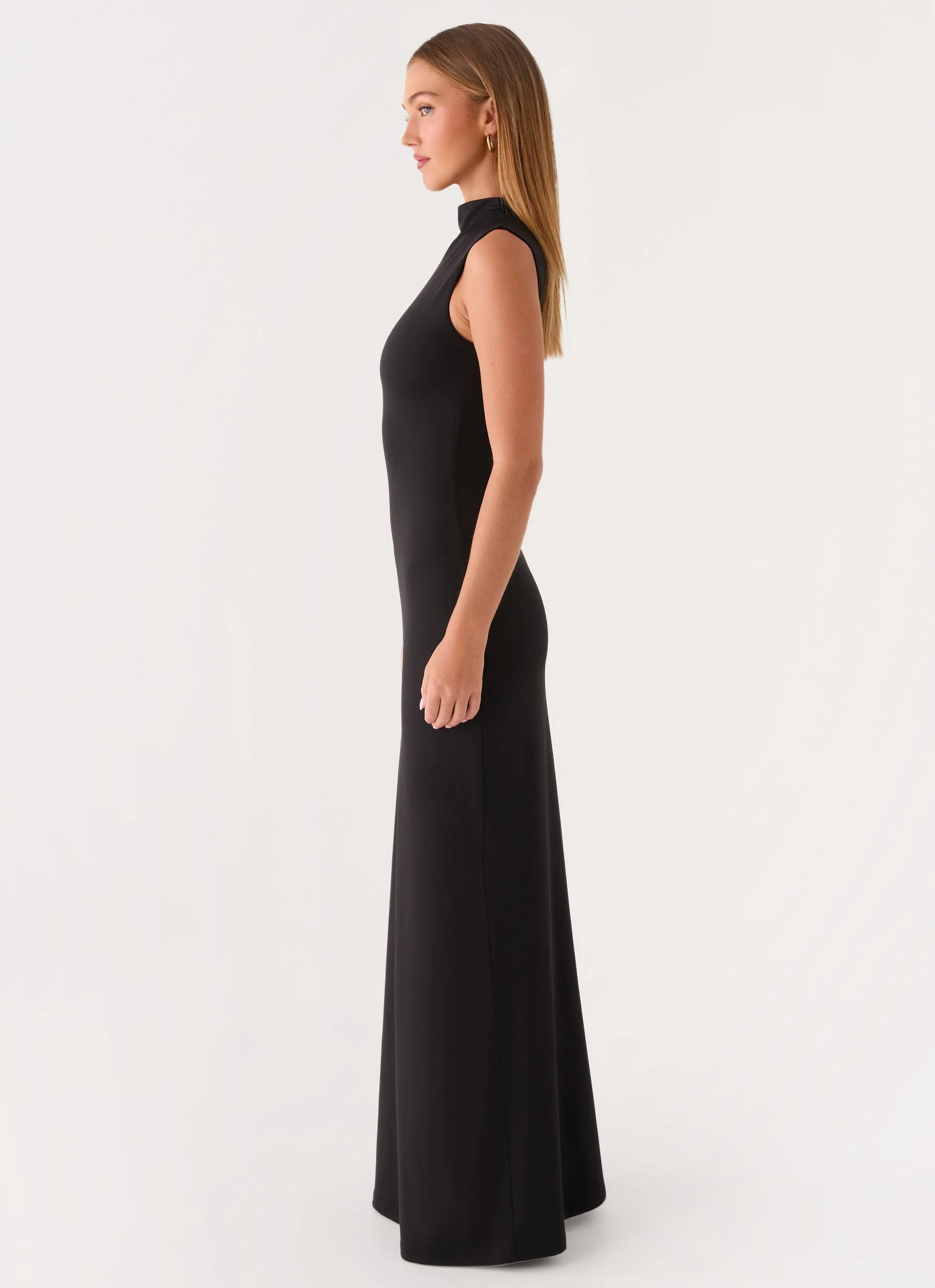 On My Time Maxi Dress - Black