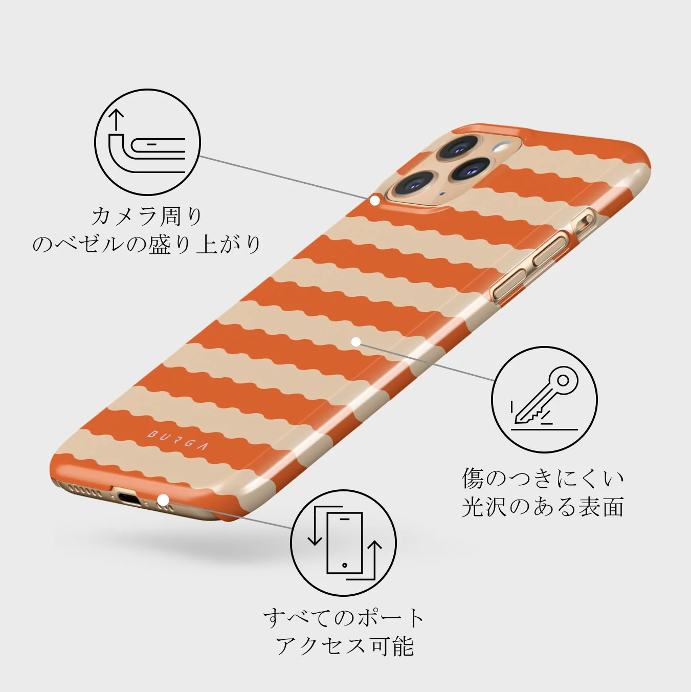 Papaya - iPhone 11 Pro ケース