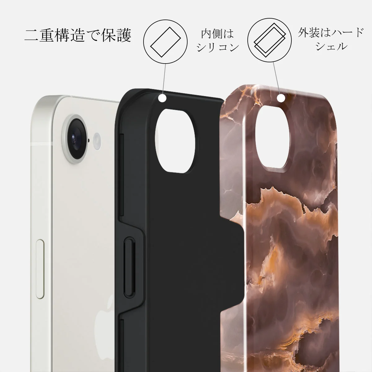 Fire Wood - iPhone 16e ケース