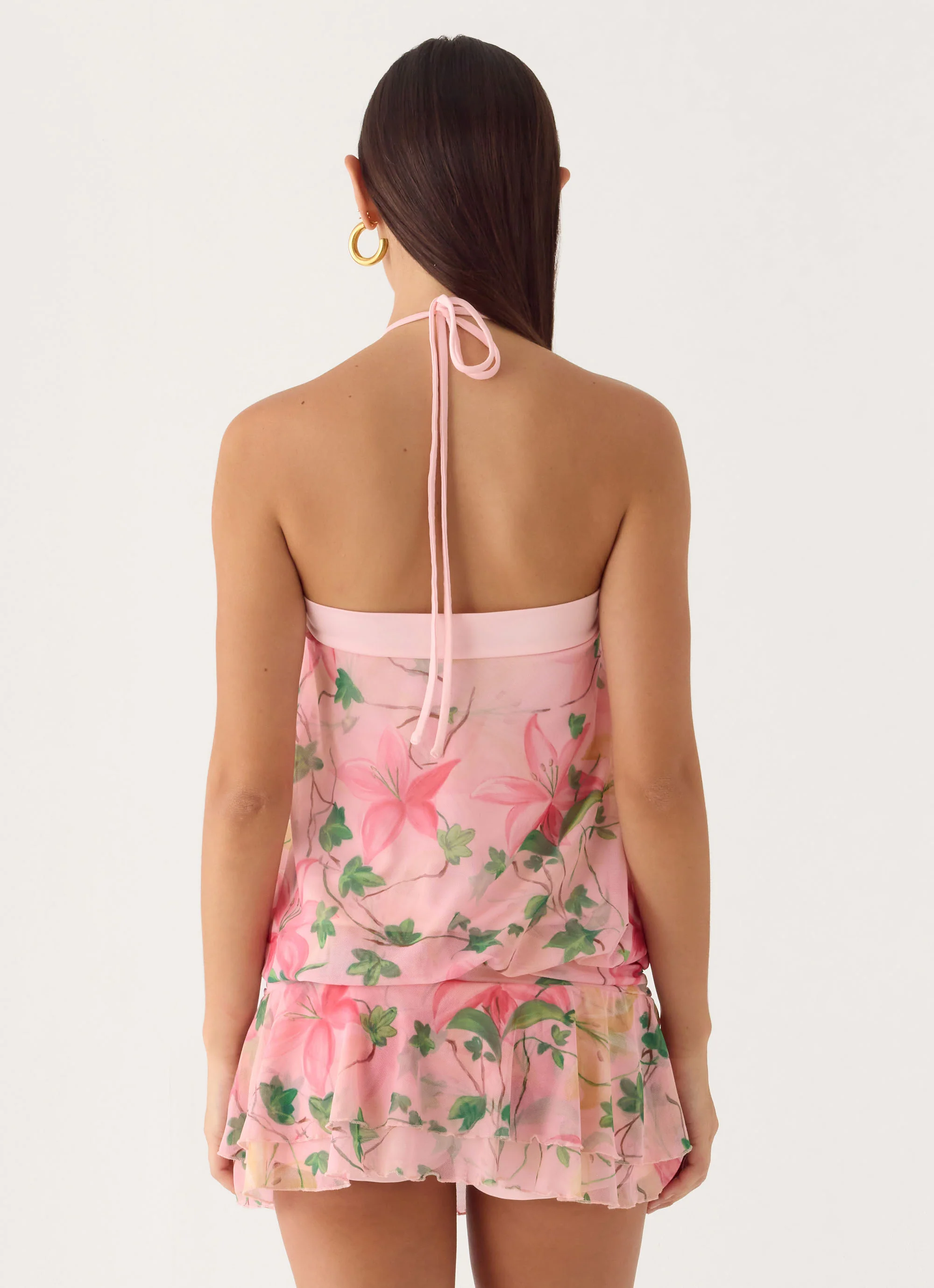 Telling You Mini Dress - Blooming Spring