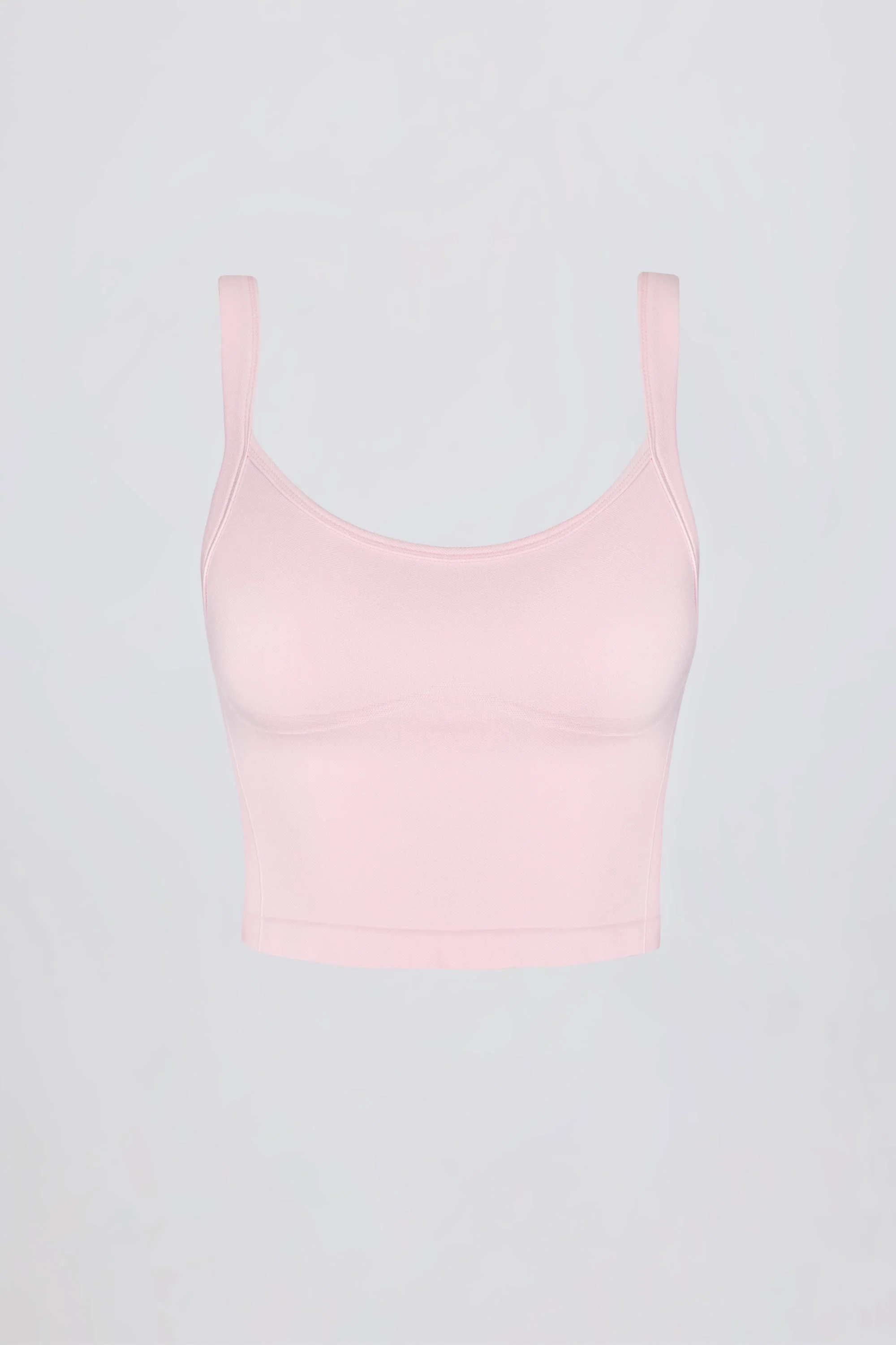 Super Sculpt Seamless Longline Camisole Top in Soft Pink
