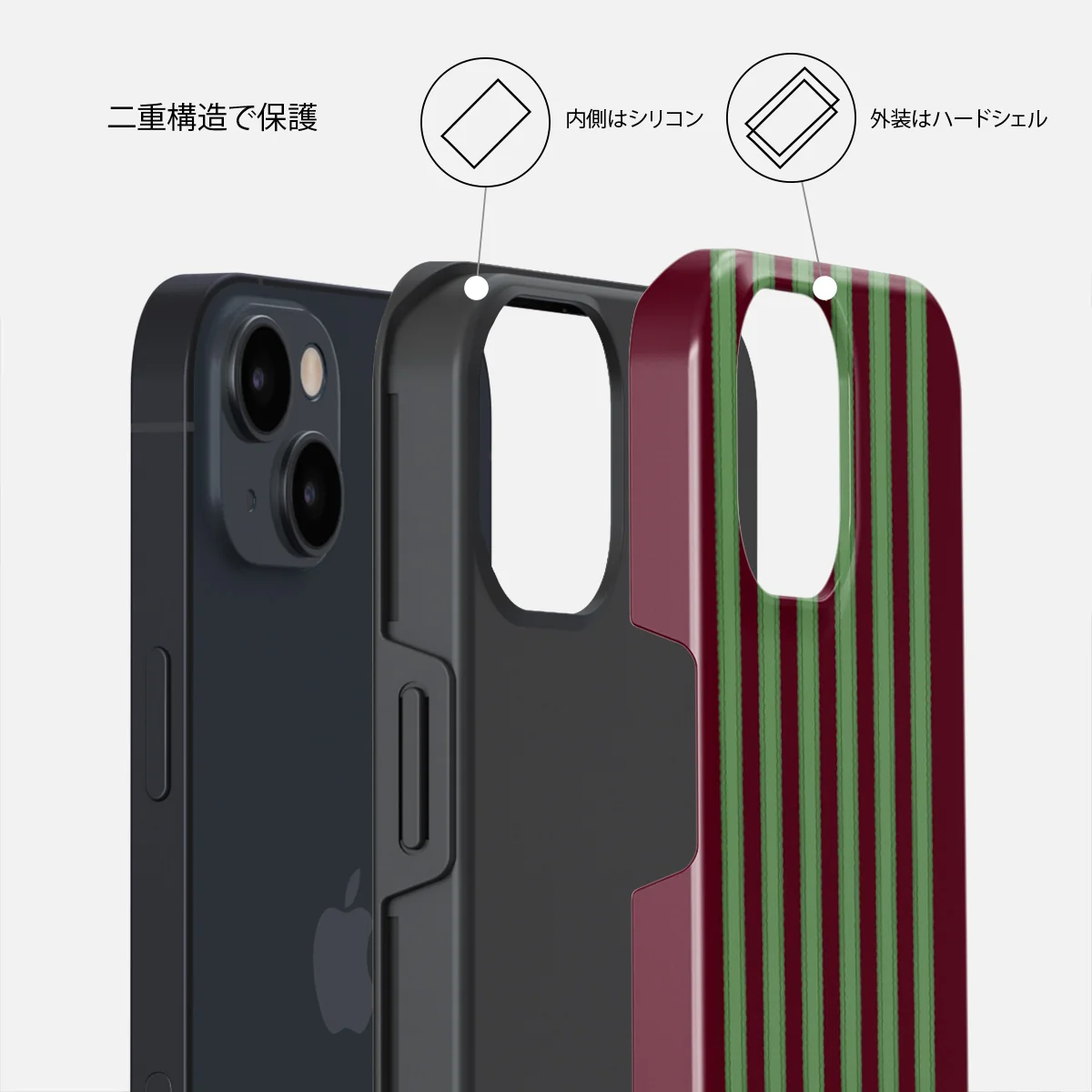 Peppermint - iPhone 13 ケース