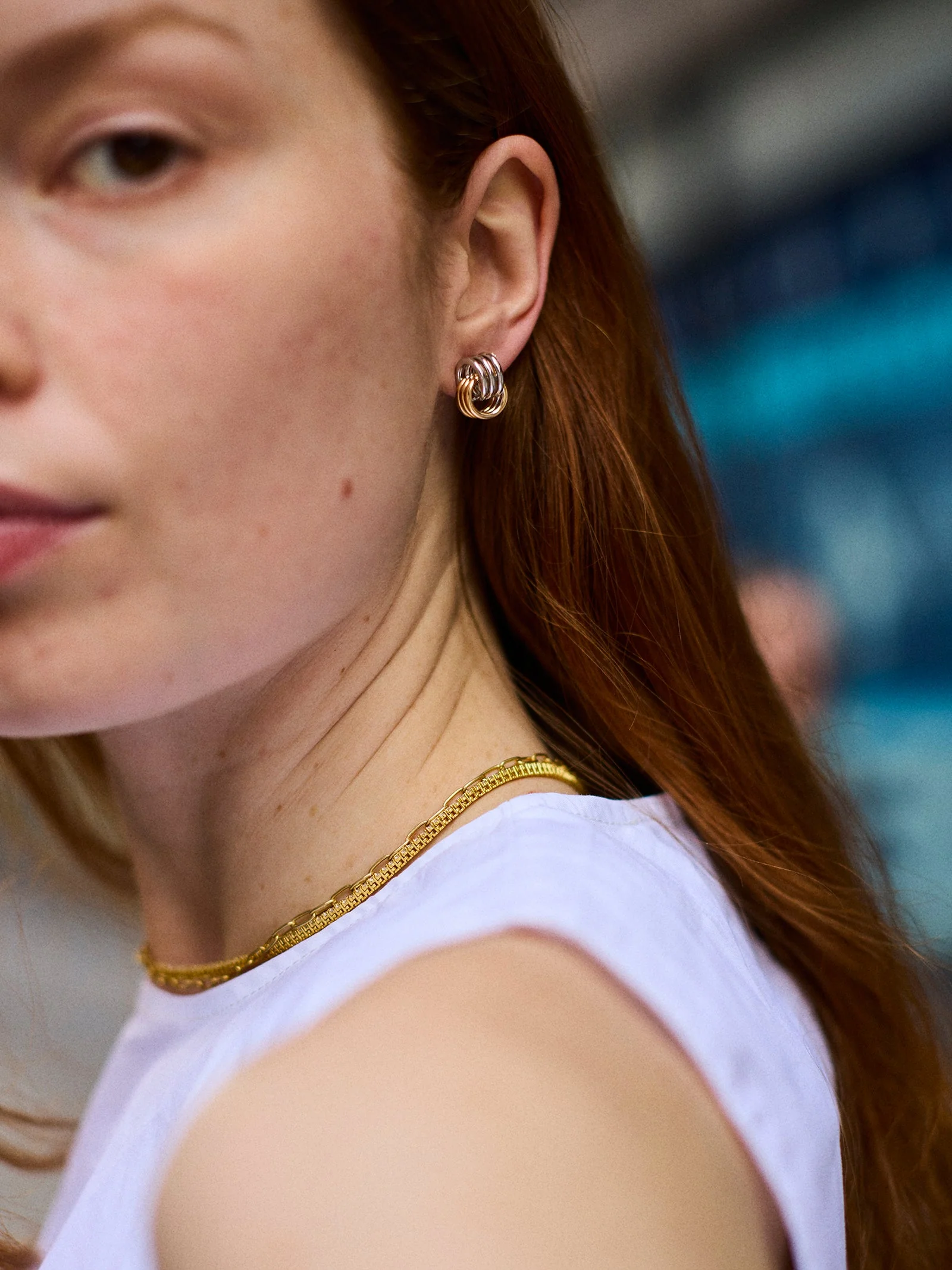 Shiloh Earrings - Gold/Silver