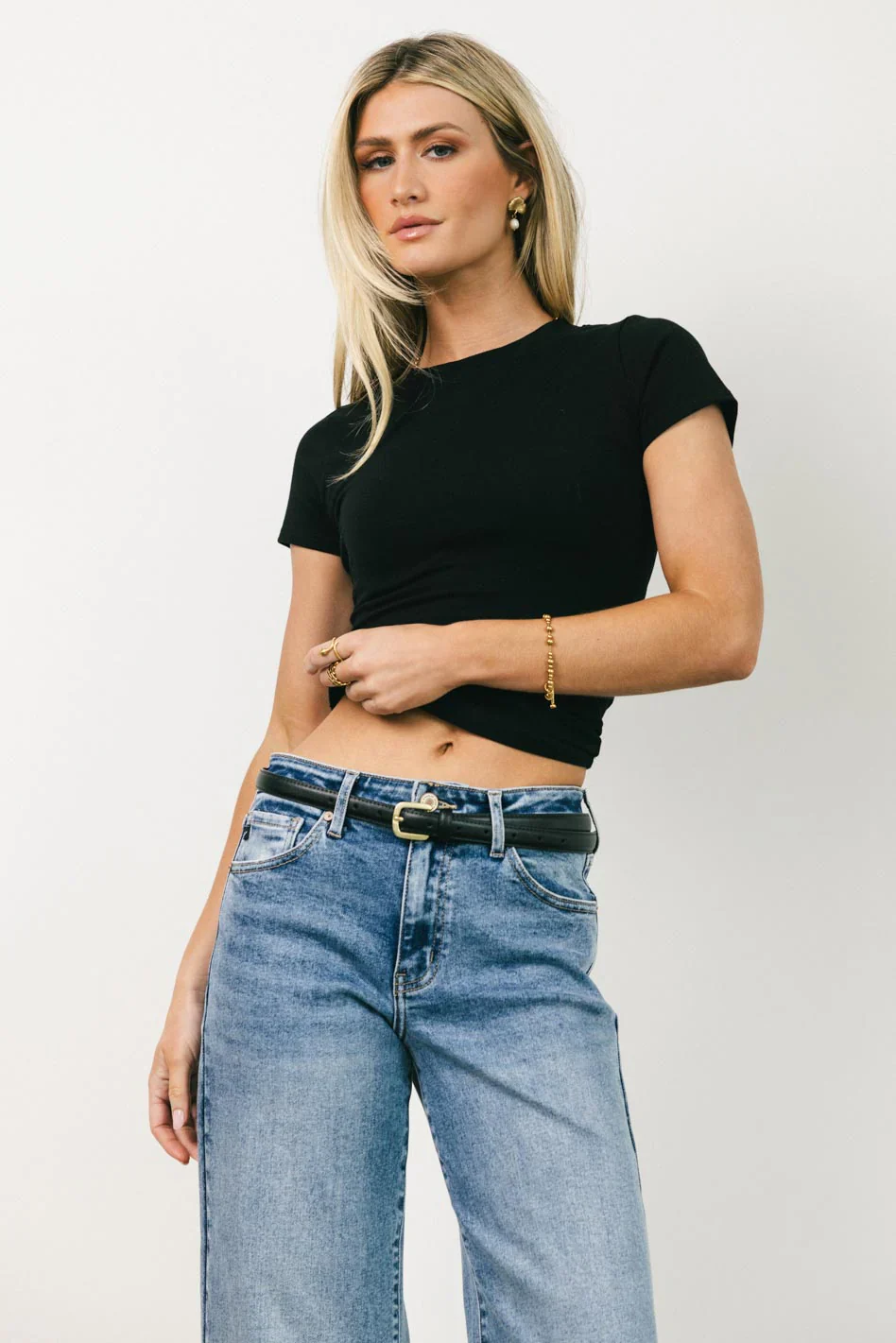Joey Basic Top in Black