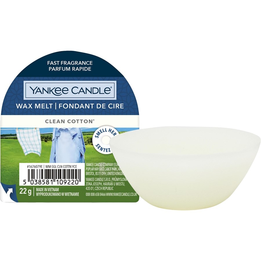 Yankee Candle Wosk zapachowy Czysta bawelna