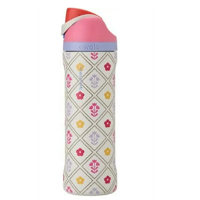 Owala 24 oz. FreeSip Stainless Steel Water Bottle – Garden Whimsy - Limited