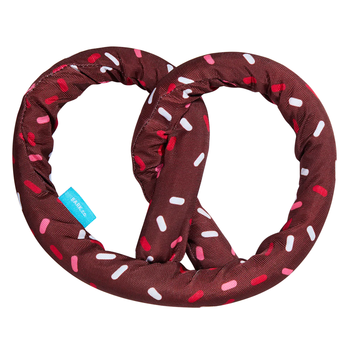 Chocolick Pretzel Plush Extra-Large Tug Dog Toy