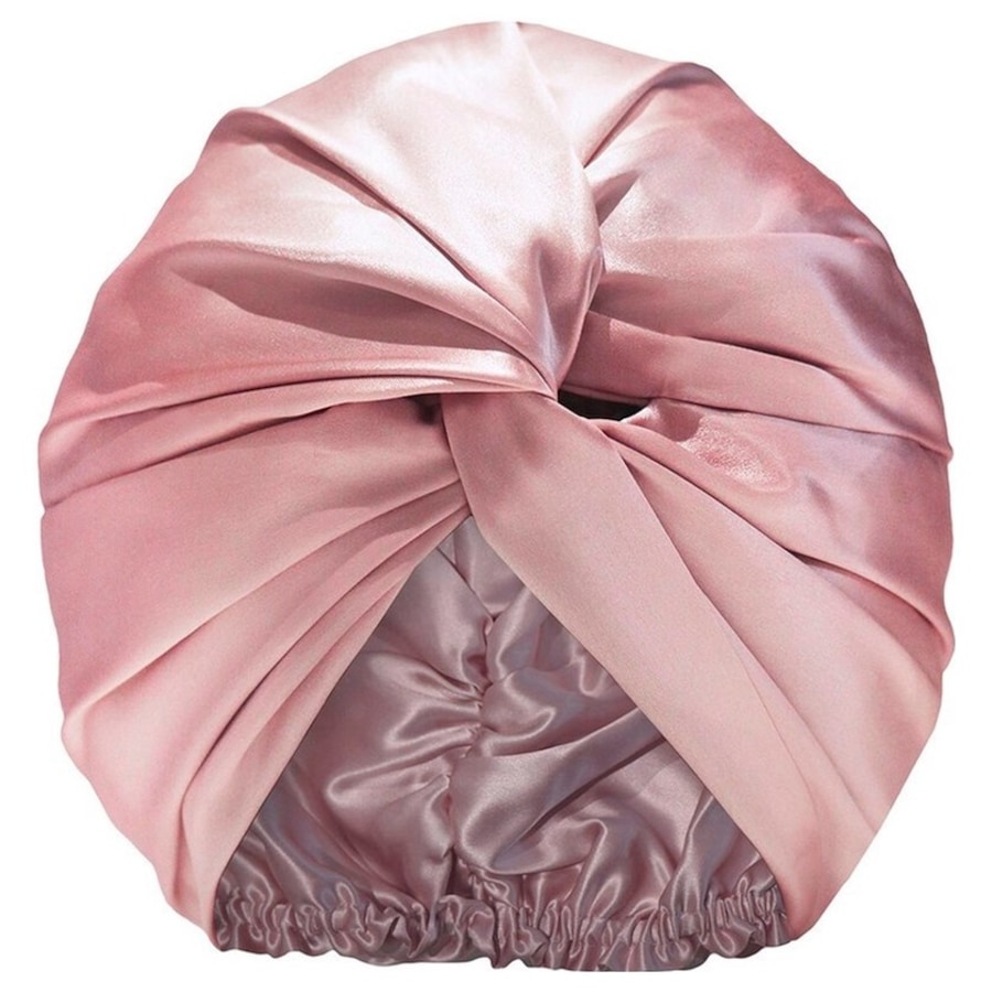 slip Hair Care Jedwabny turban do włosów różowy