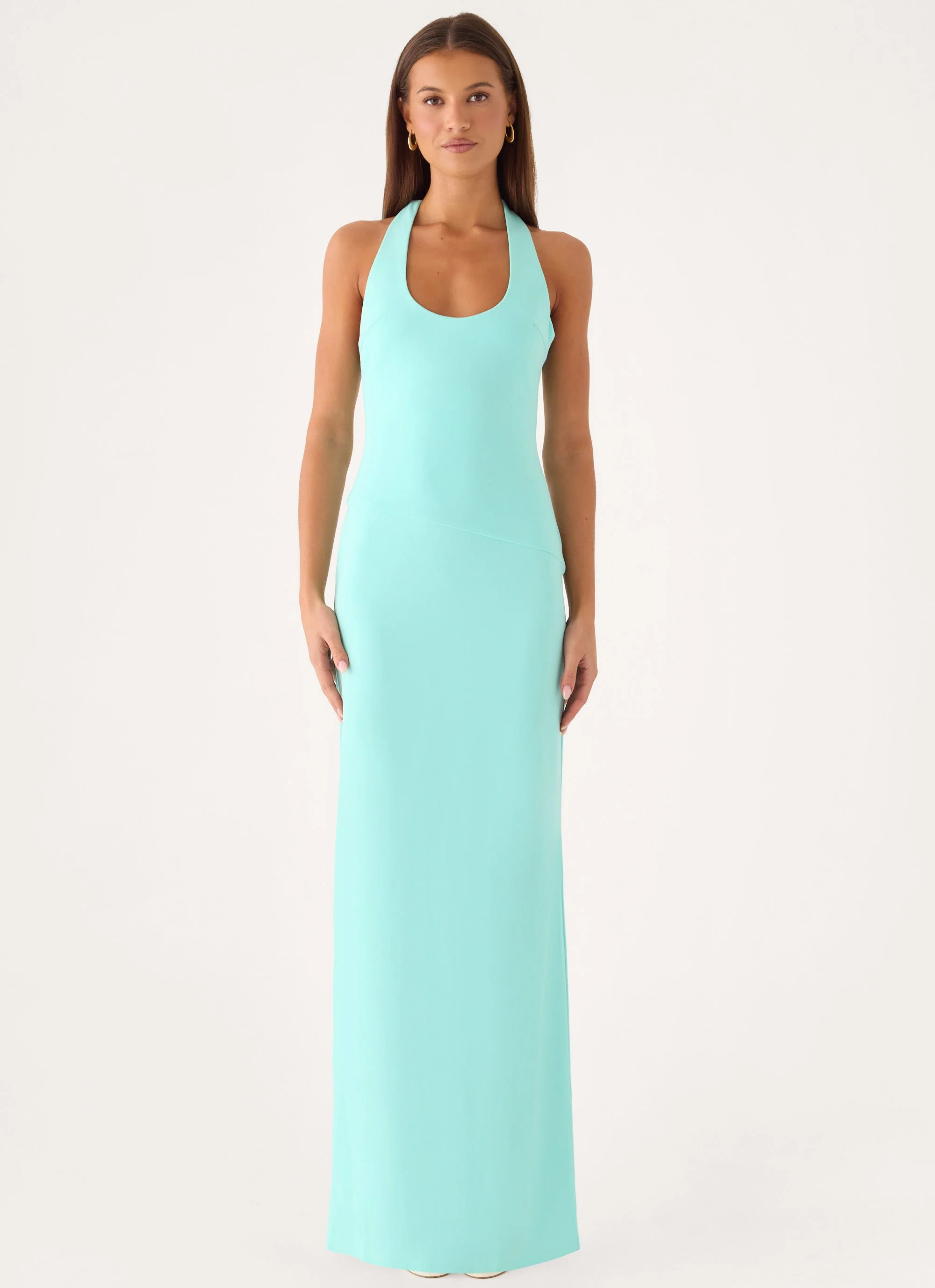Nardin Maxi Dress - Mint - luluinthesky