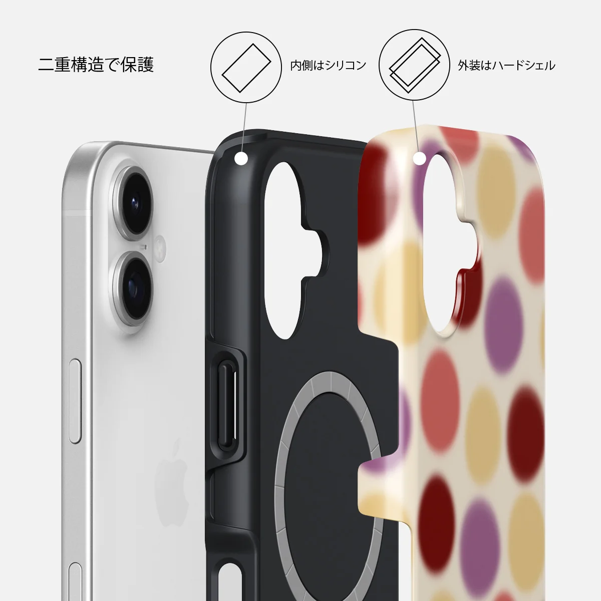 Double Trouble - iPhone 17 ケース