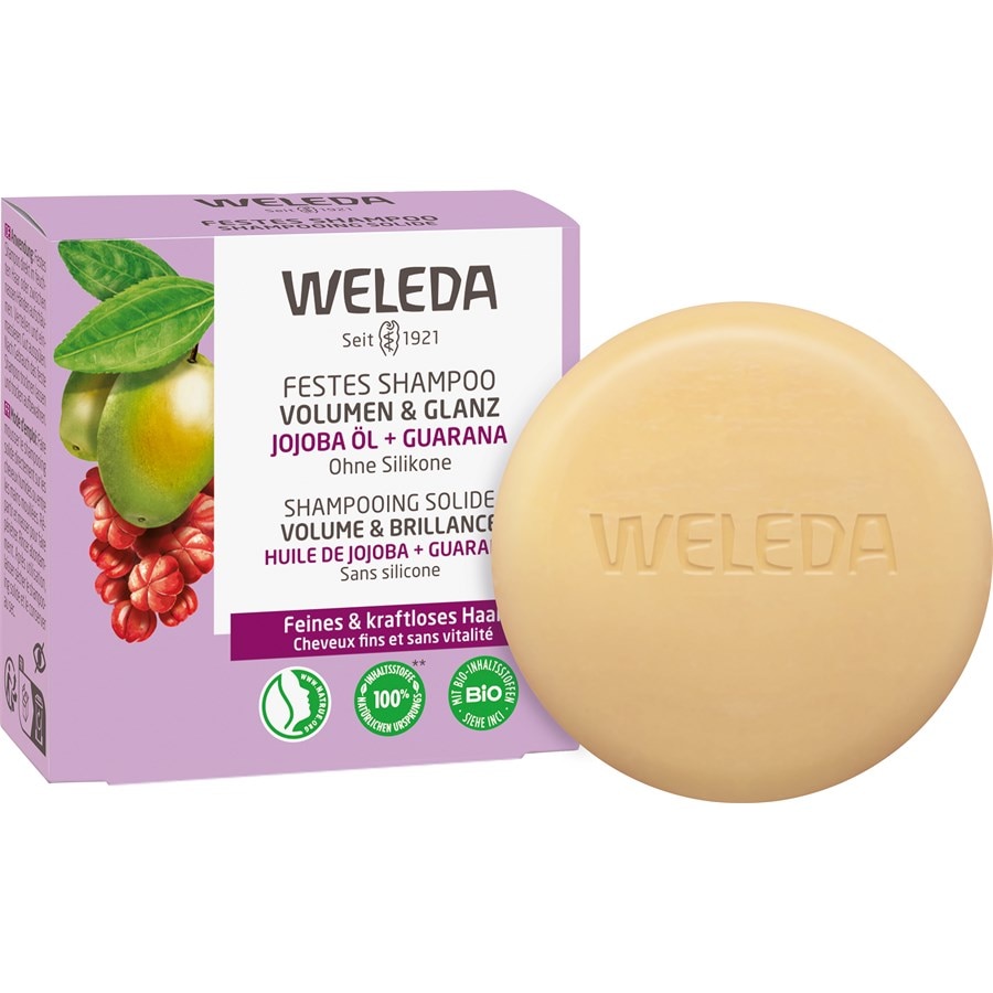 WELEDA Shampoo Solidna objętość i połysk szamponu