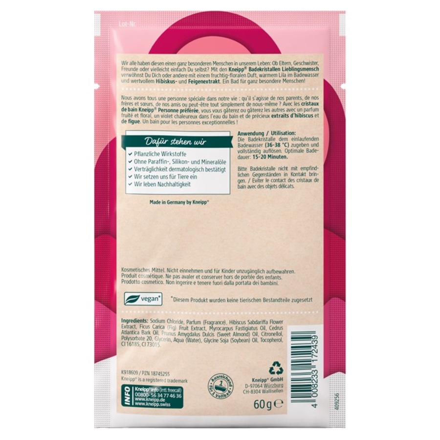 Kneipp Bath crystals Ulubione kryształy do kąpieli