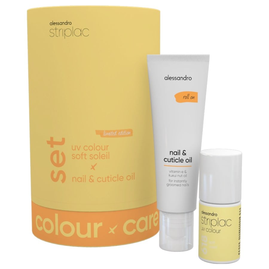 Alessandro Striplac UV Colour Colour & Care Set Soleil & Shine