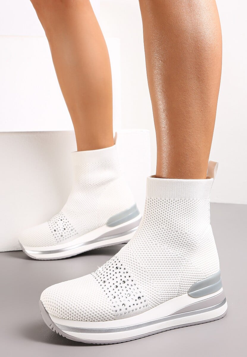 Białe Sneakersy Luvina