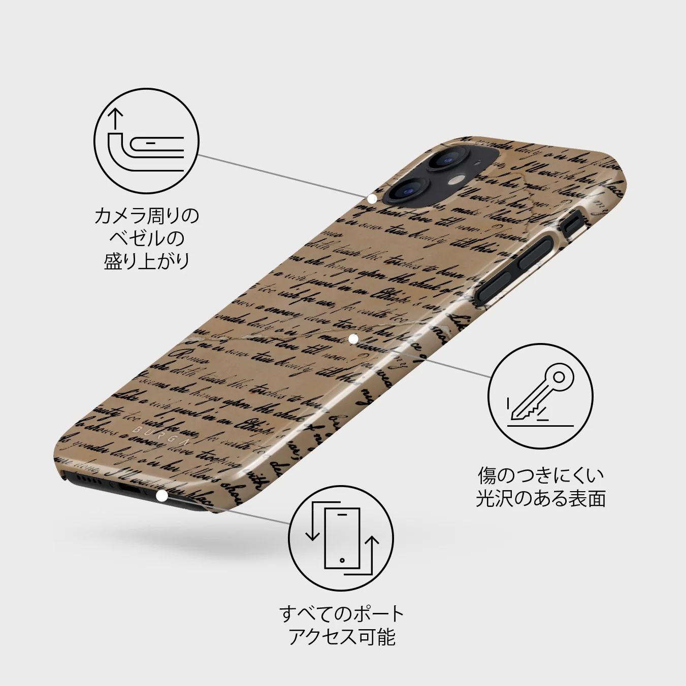 First Glance - iPhone 12 Mini ケース