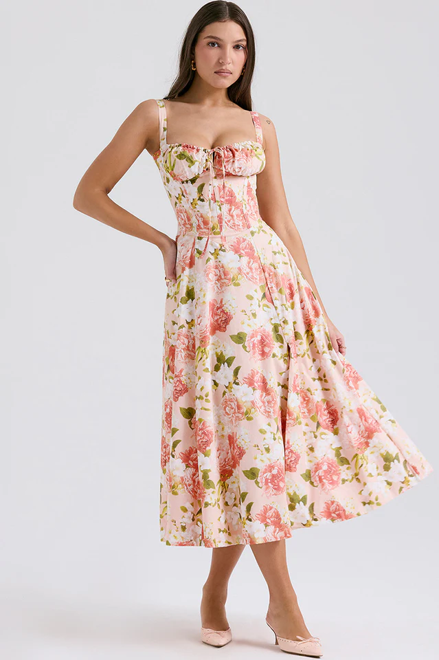 Carmen Bustier Sundress