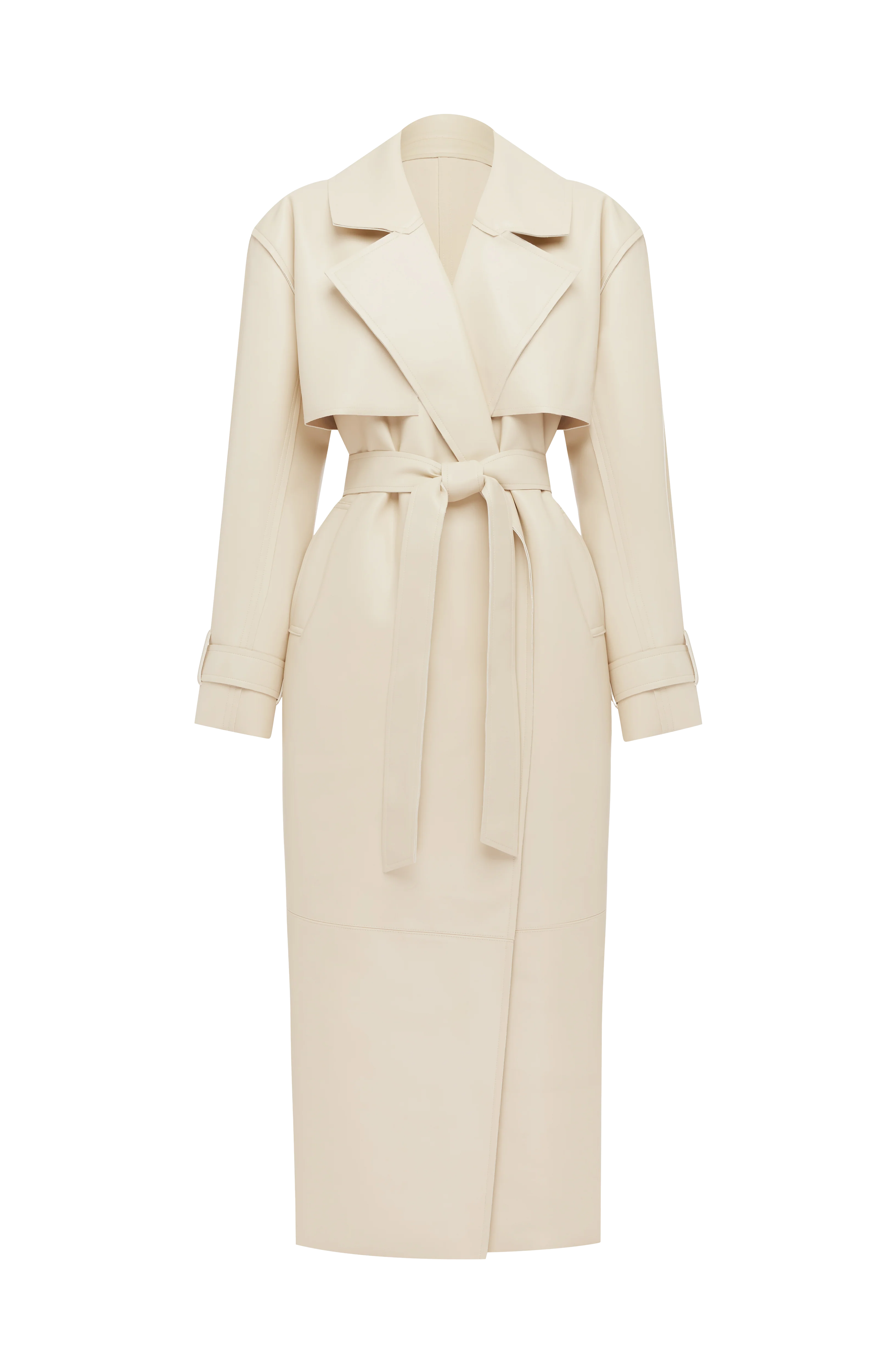Bridget Trench Coat - Cream